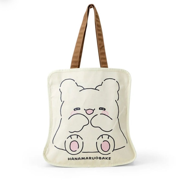Sanrio Hanamaruobake Tote and Pouch Set | Double-Sided Tote | Kawaii | Wallet - Picture 2 of 14